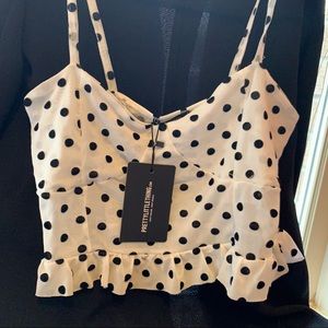 Polka dot slip